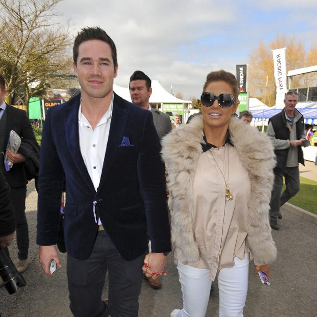 Katie Price with Kieran Hayler. Katie Price with Kieran Hayler.